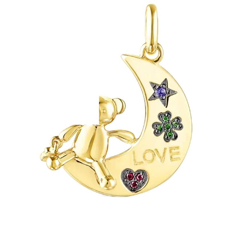 

Fancy Spain Bear Pendant, S925 Silver, Upgrade Style, Cost-Saving Offer