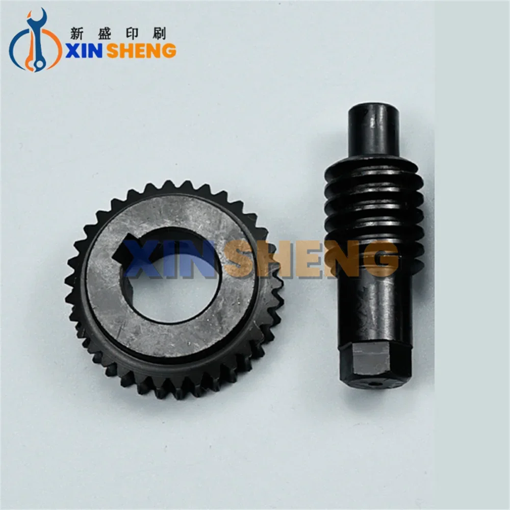 Best Quality 1 Set Worm And Gear 66.006.029, C5.006.M409F, C5.006.408 SM/CD102 For Heidelb Printing Machinery