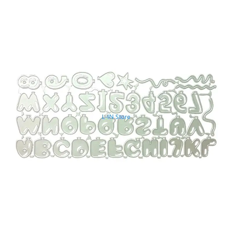 

Letter Numbers Carbon Steel Cutting Dies DIY Scrapbooking Photo Album