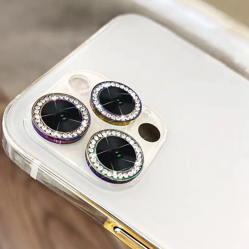 2-3 шт., Защитное стекло для камеры iPhone 14 15 16 Pro Max Plus