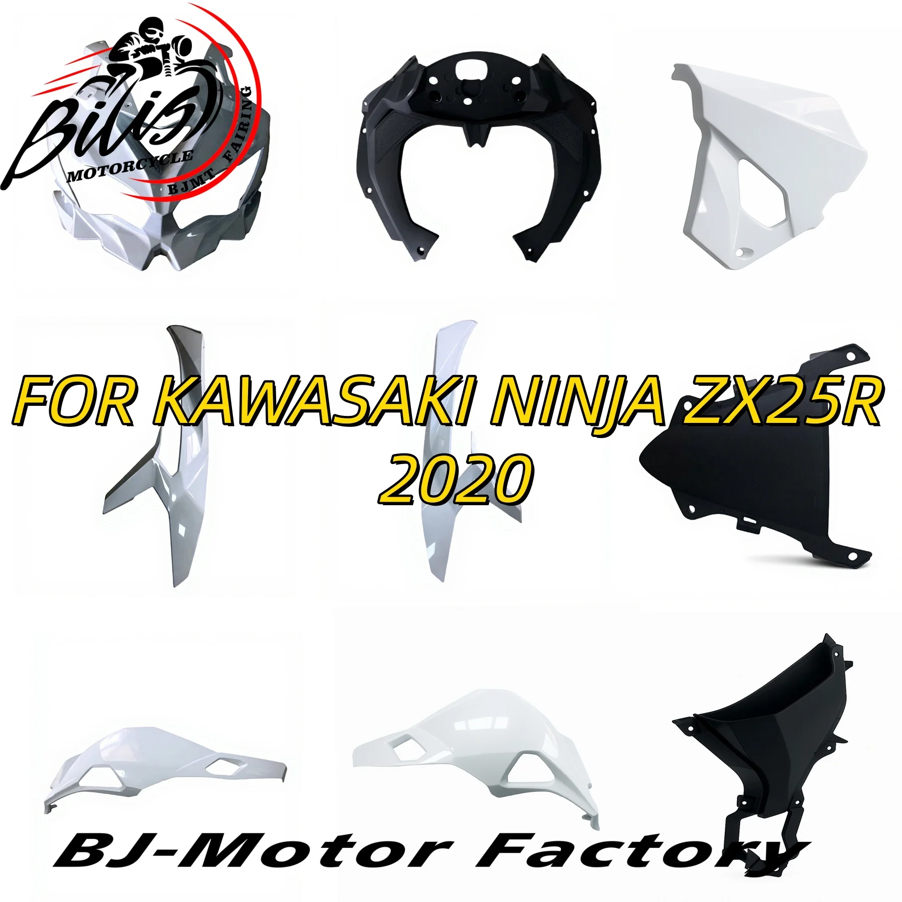 

ABS For Kawasaki ZX25R ZX-25R 2019-2025 Motorcycle Wheel Front Rear Fender Splash Guard Mudguard Fairing Cover