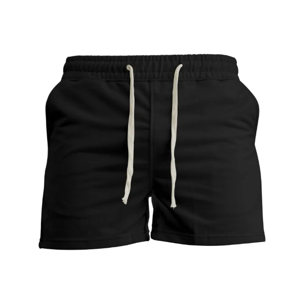 Invisible Open Crotch Outdoor Sex Sports Shorts Men's Casual Erotic Pants Summer Classical Plus Size Running Fitness Trousers