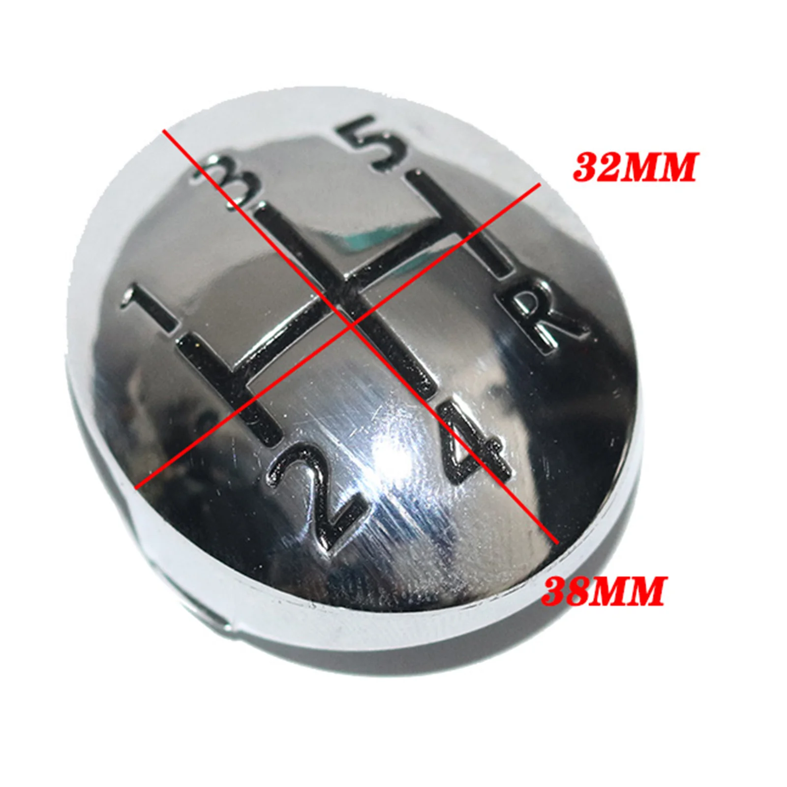 5/6 Speed Gear Shift Knob Stick Cover Manual Gear Shift Knob Lever Cover Trim Accessory for Scenic 96-11 12345R Car Accessories