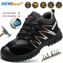 Men's and women's fall and winter anti-smash anti-puncture protection static safety shoes electrician insulated shoes