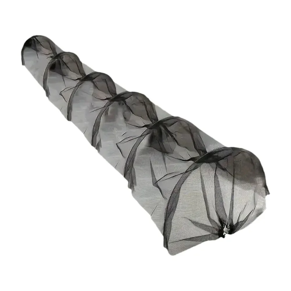 300*45*45cm Black Mesh Cover Effective Plant Protection Indicator Garden Greenhouse Versatile Use Easy Assembly