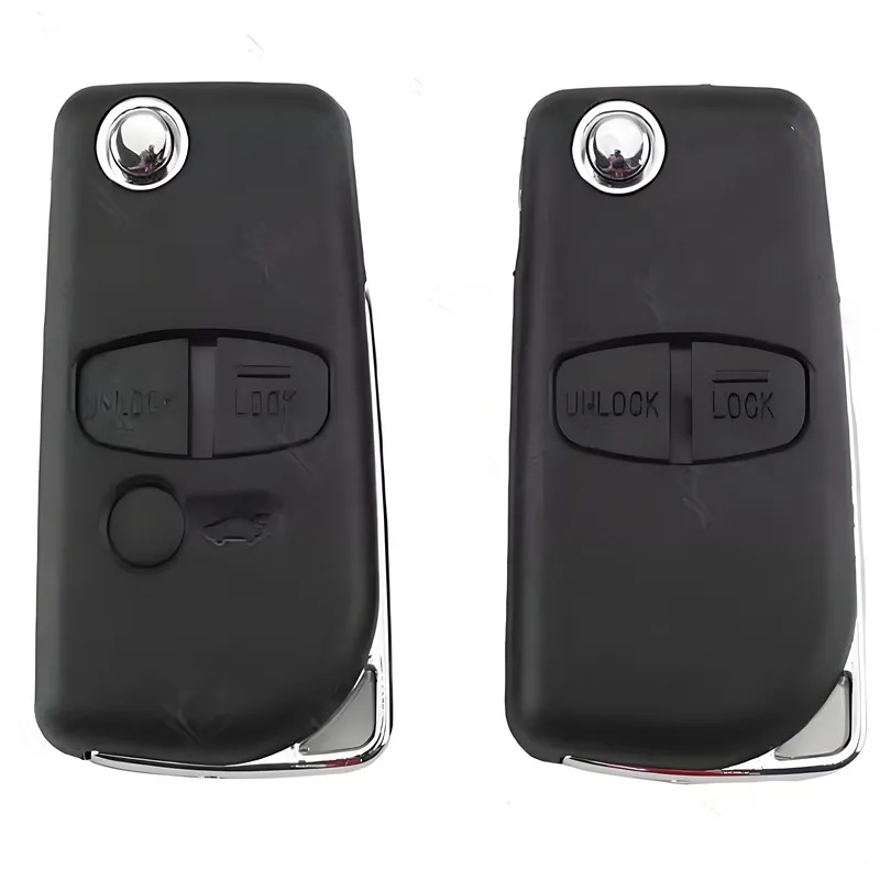 

Модифицированный флип-чехол для ключей для Mitsubishi Pajero Sport Outlander Grandis ASX MIT11/MIT8, 2/3 кнопки, корпус дистанционного ключа автомобиля