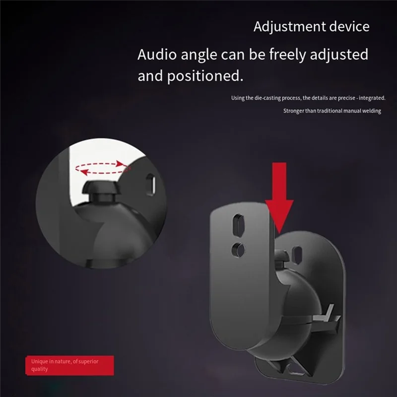 Y45A-Speaker Muurbeugel Verstelbare Luidspreker Plafondmontage Klem Peaker Mount Beugels