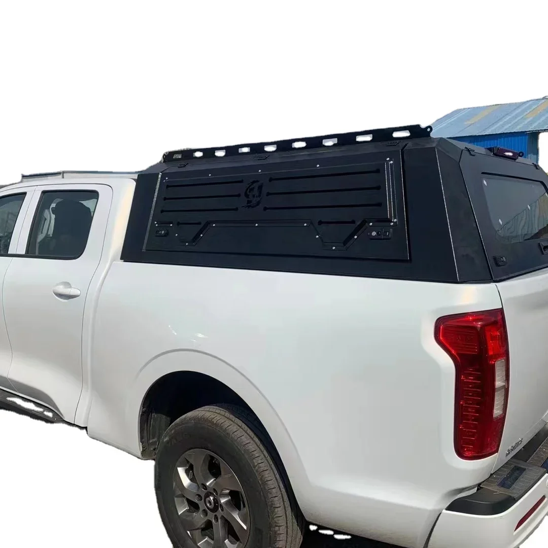 

Pickup truck canopy for TOYOTAs HILUX REVO VIGO Rocco SR5 GWM Poer black steel hard high lids top pickup toppers