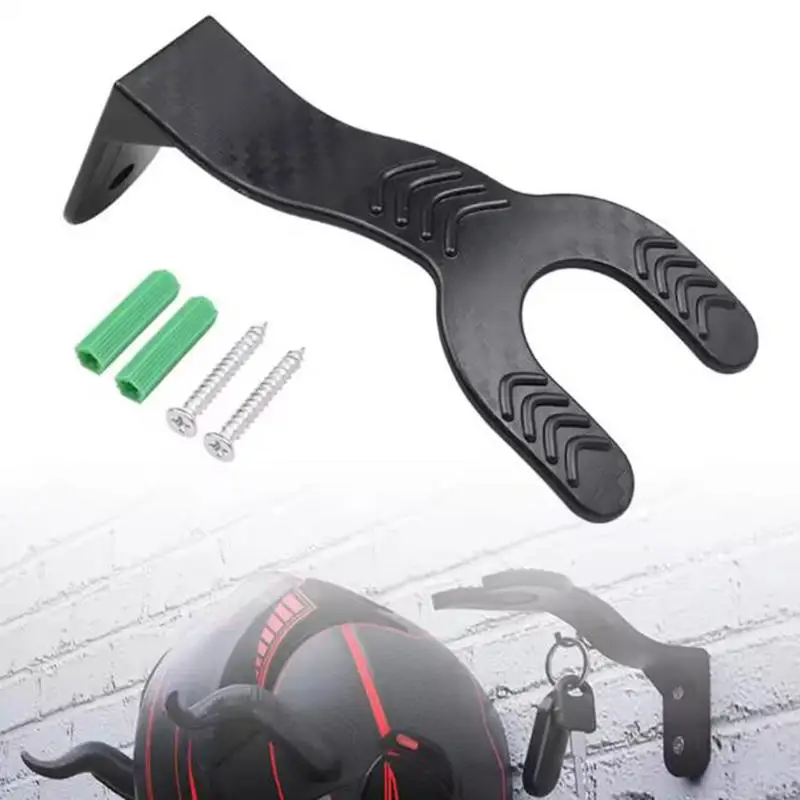 Motorcycle Helmet Hook Racks Multipurpose Hook Hanger Home Luggage Jacket Holders Kitchen Cabinet Shelf Wall Mount Hooks view 4