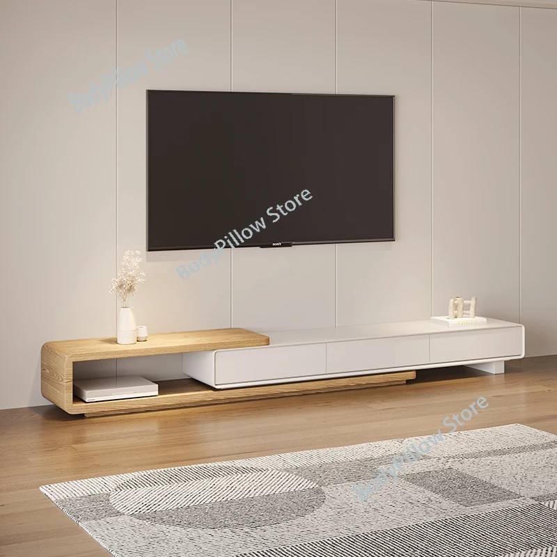 Consoles White Tv Cabinet Coffee Monitor Luxury Mobile Center Modern  Stands Living Room Mobili Per La Casa Home Furniture