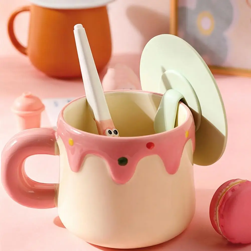 Dust-proof Cup Lid Silicone Cup Lid with Hanging Hook Duck-shaped Leak-proof Cover Dust-proof Soft Seal for Mugs Kitchen