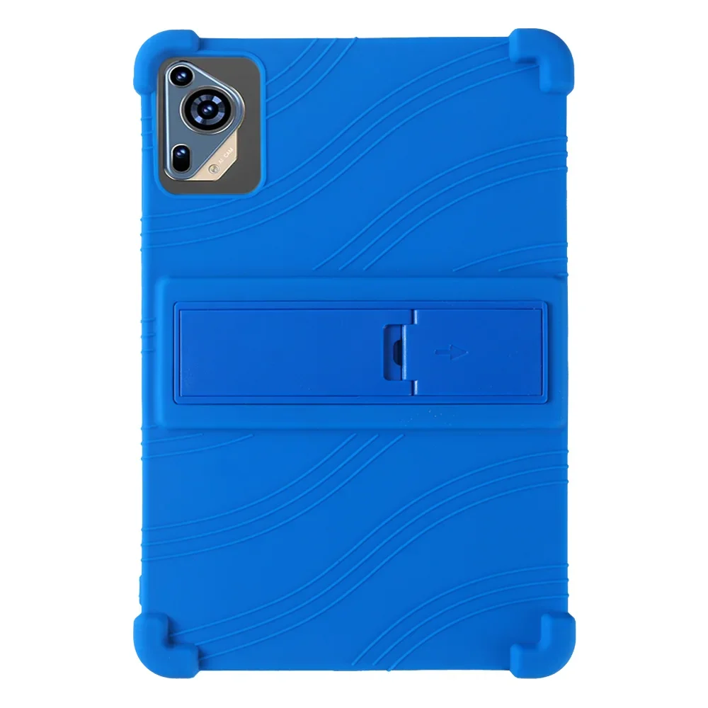 For Pad 9 Pro 10.1-inch Tablet Silicone Case Kid-friendly 4-corner Thick, shock-resistant, soft silicone with adjustable flaps