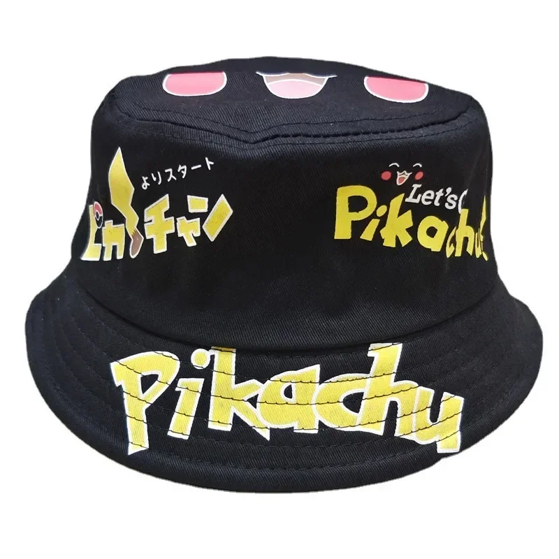 Pokemon Baseball Cap Pikachu Y2k Beach Anime Character Funny Hat Outdoor Sports Sunhat Kawaii Kids Toys Birthday Gift