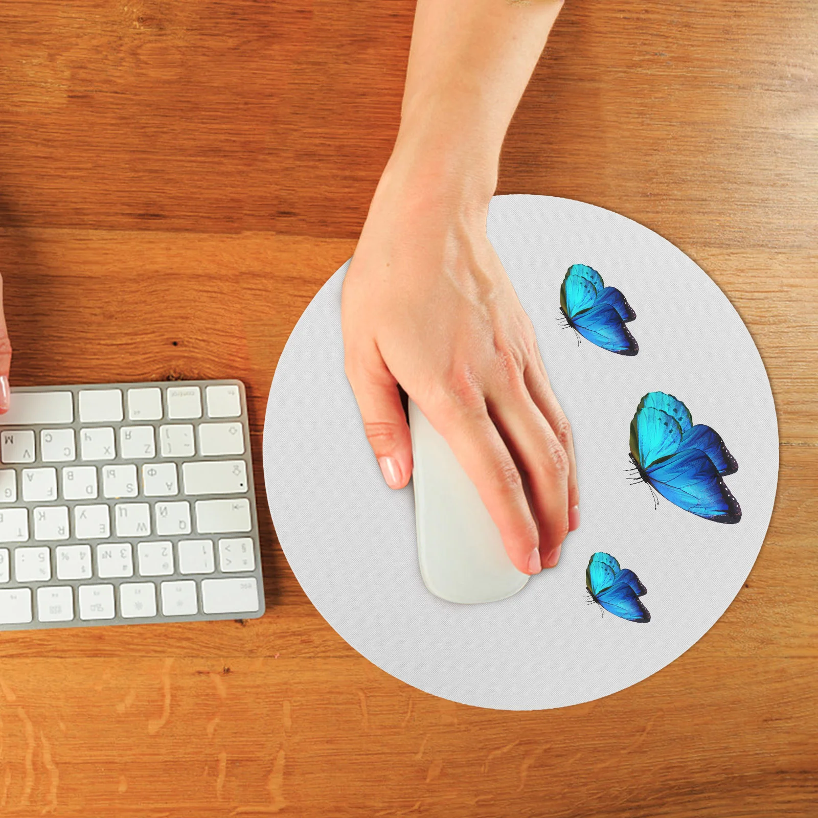 5 Pcs Blank Mouse Pad Computer Mat Sublimation Gaming Blanks for Printing Rubber Office