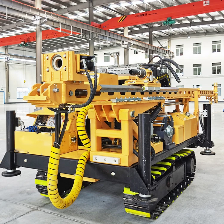 260m/360m/460m/560m Hydraulic Crawler Core Drilling Machine Mining Geothermal Drilling Rig for Sale