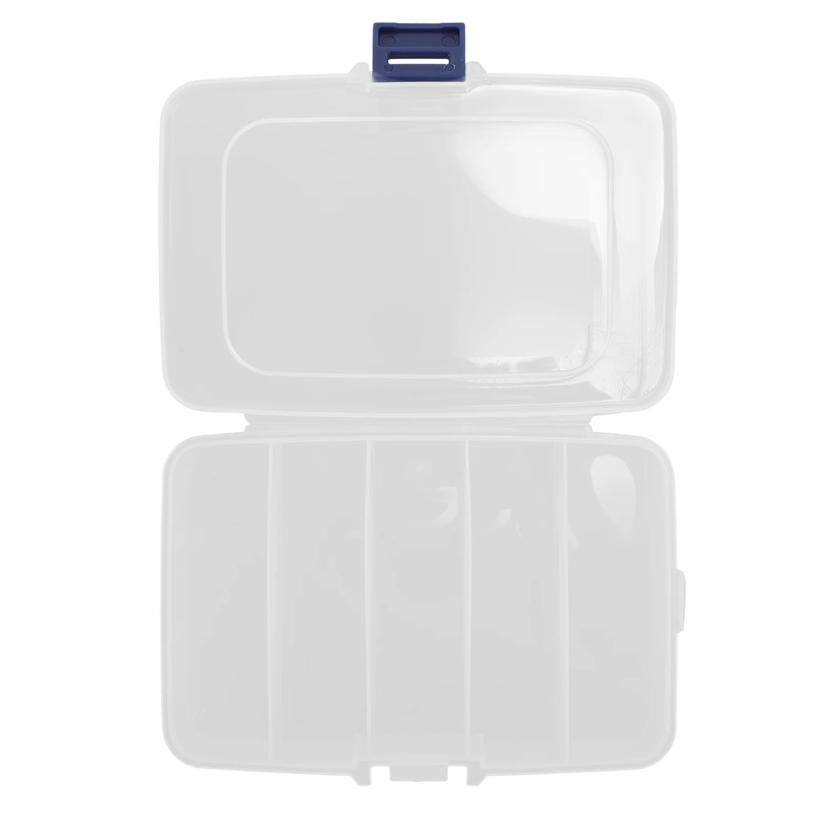 

Portable Saw Blades Storage Box Grid Design PP Plastic Organizer Case Space Saving Toolbox for Workshop Small Parts Storage