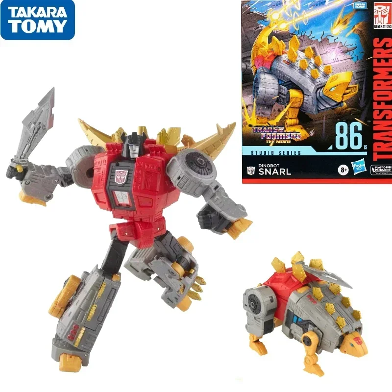 In Stock  Transforming toys Studio Series 086-19 SS86 Snarl Leader Dinobot Snarl Action Figure Toy Collection Gift