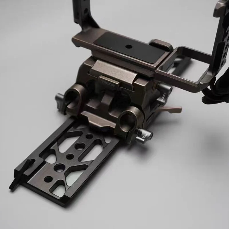 5/10 Inch Lightweight Dovetail Plate For TILTA BMPCC4K/6K Pro A7S3 A7M4 RED Komodo FX3 A7IV Camera Cage Rig 15mm LWS Baseplate