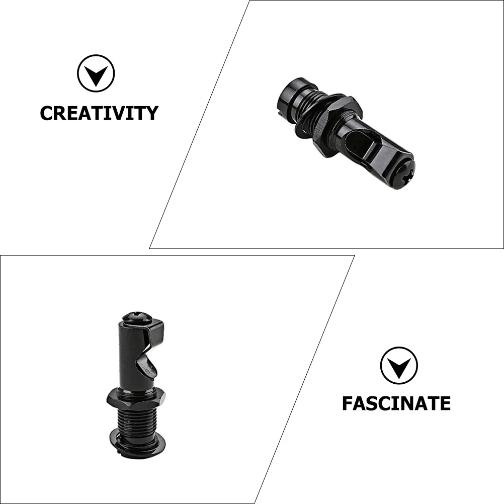 

Tremolo Arm Socket for Electric Guitar Black Durable Metal Guitar Part Fine Workmanship Easy Replace Tremolo Arm Sockets