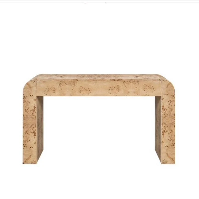 Quiet Wind American Country Desk Bedroom Tree Tumor Veneer Dressing Table Desk Light Luxury Chinese Antique Household