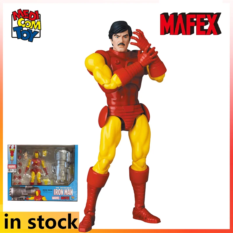 메디콤 토이 오리지널 MAFEX 완제품 가동형 마블 코믹스 애니메이션 액션 피규어 모델 장난감 친구를 위한 수집용 선물