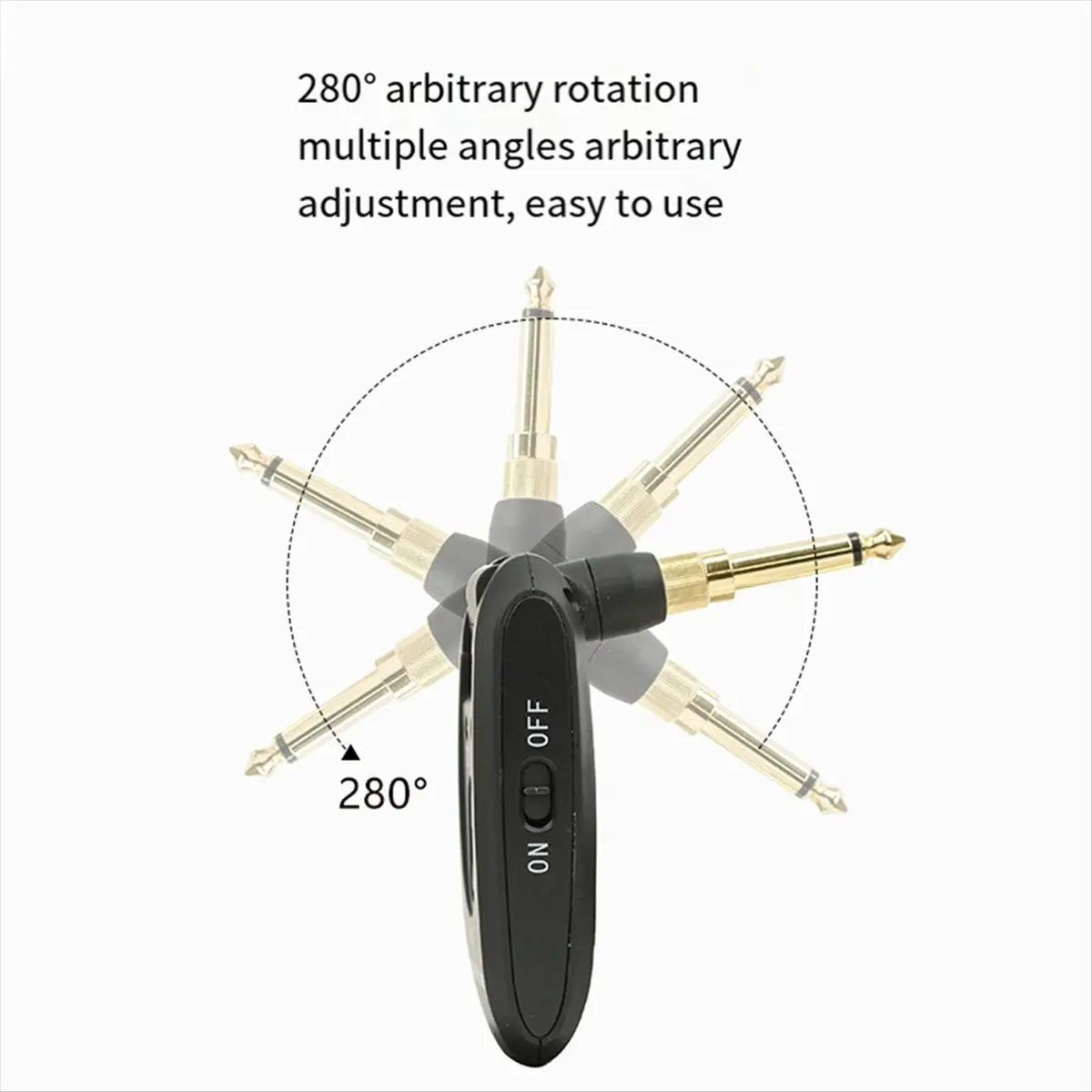 TUREBG A10 Guitar Wireless System Guitar Pickup Audio Transmitter Receiver for Electric Guitar Bass Parts Guitar Accessories