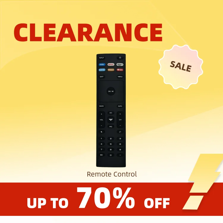 Clearance_Universal XRT136 Remote Control Suitale for Vizio Smart TV D24f-F1 D43f-F1 D50f-F1 E43-E2 E60-E3 E75-E1 M65-E0 M75-E1 