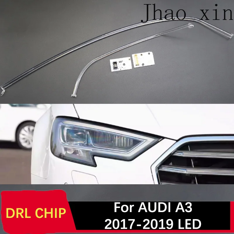 

Плата управления DRL-лампами Angel Eye для Audi A3 (белый свет, 2017-2019), светодиодный балластный модуль, чип для автомобильных фар DRL, трубка-лампа