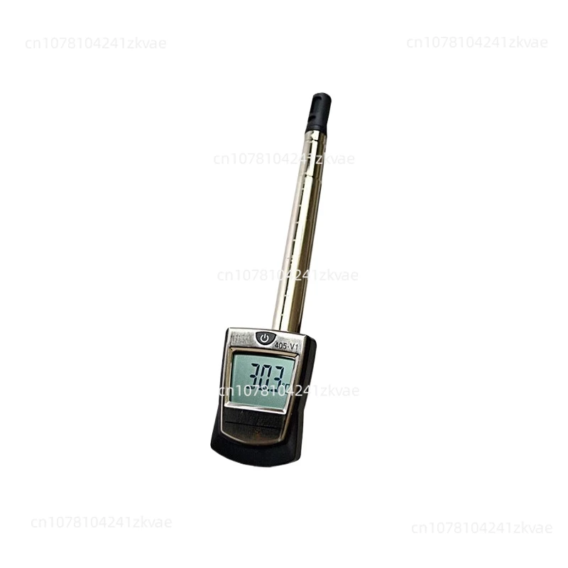 405-V1 Thermal Anemometer with Duct Holder Air/Wind Flow Volume Speed Temperature Meter Tester