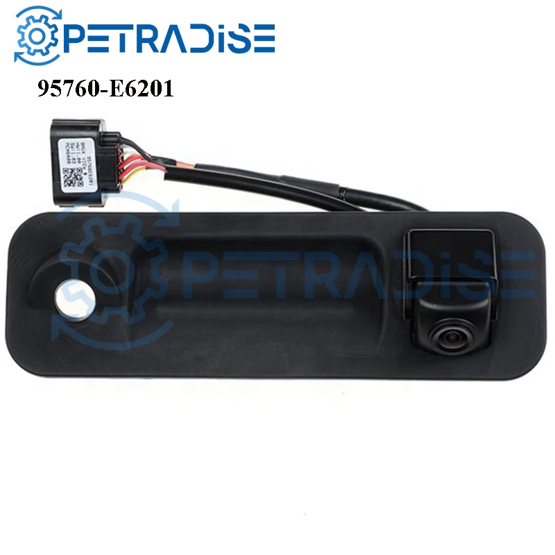 Cámara de estacionamiento de respaldo para retrovisor de coche, alta calidad, piezas de automóvil OEM 95760-E6201 95760E6201 95766-E6201, Hyundai Sonata 2015-2017