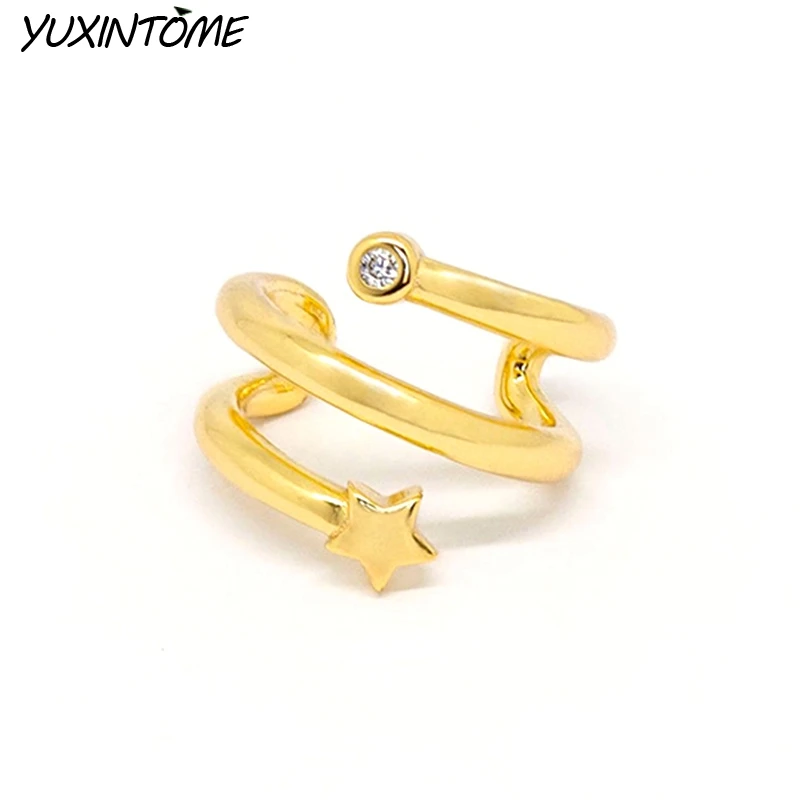 Delicate Zircon Cute Clip on Earrings Female Buckle Ear Cuff No Piercings Fake Cartilage Ear for Women 2022 Fashion Jewelry