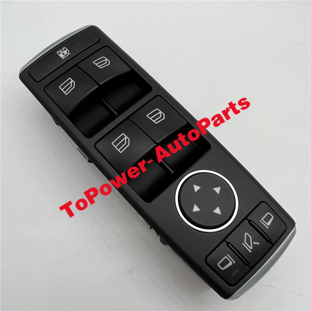 Front Left Door Master Window Control Switch 2128208310 Fit for Mercedes-Benzz E250 E400 E550 C300 C350 GLK300 W204 W212 C-Class