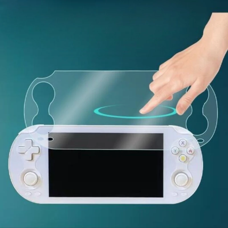 For ANBERNIC RG Vita Pro Gaming Handheld Game Machine Screen Protectors for RG Vita Protective PET Soft Film Cover