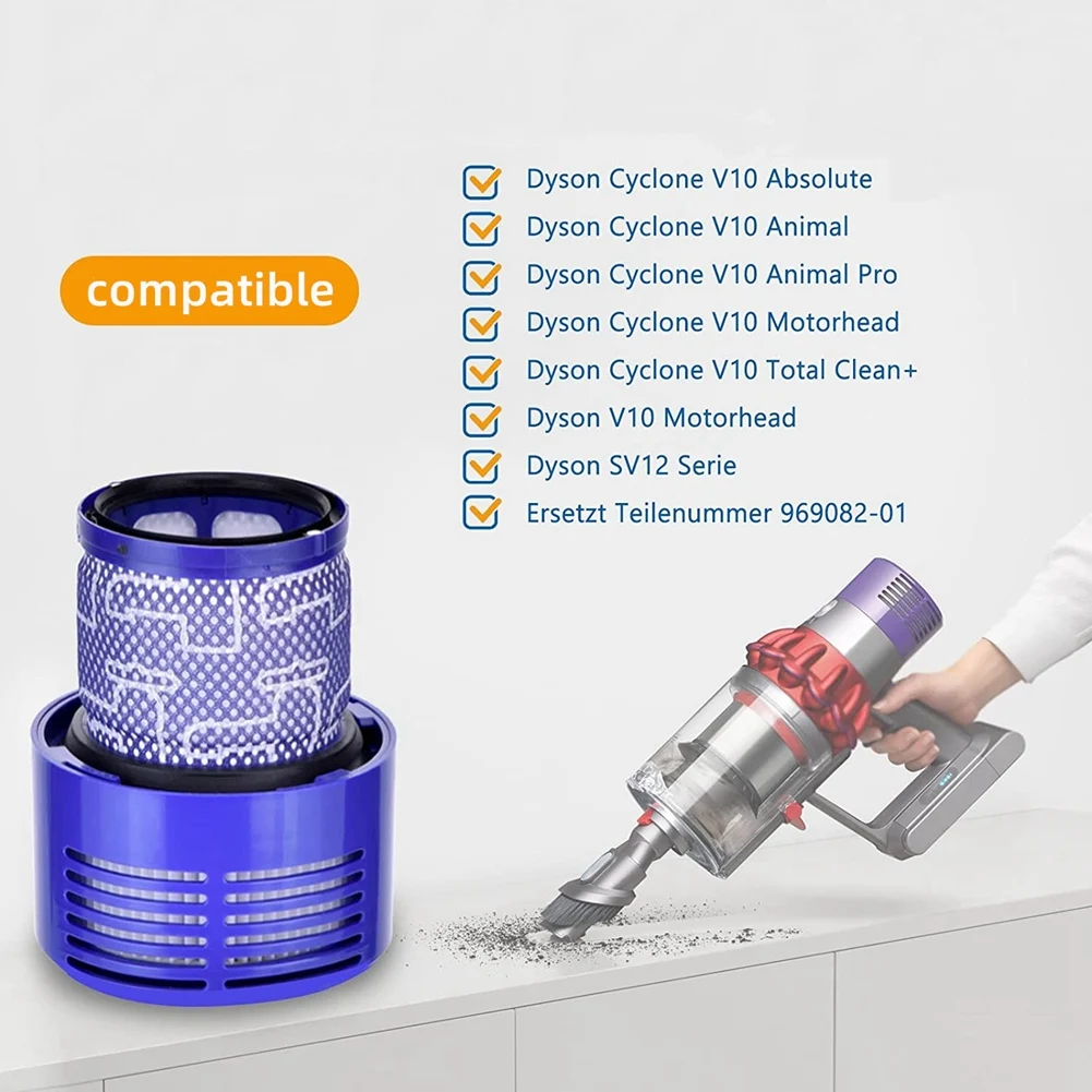 2 шт./упаковка, запасные фильтры для пылесоса Dyson 969082-01