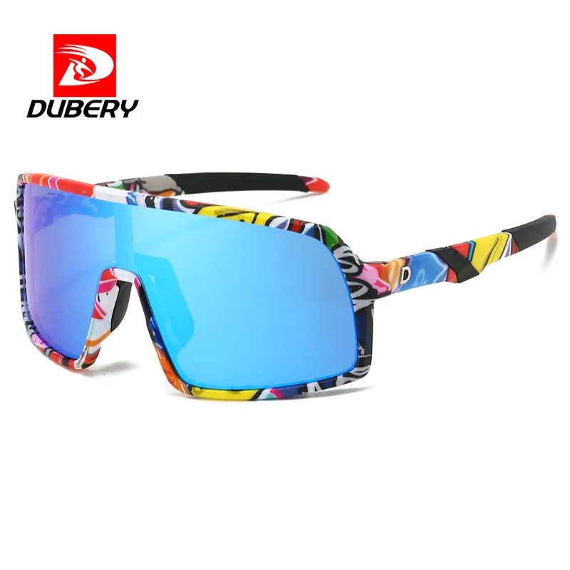2026 New Square Polarized Sunglasses Unisex Colorful One-piece Lens Sport Sun Glasses UV400 for Driving Cycling