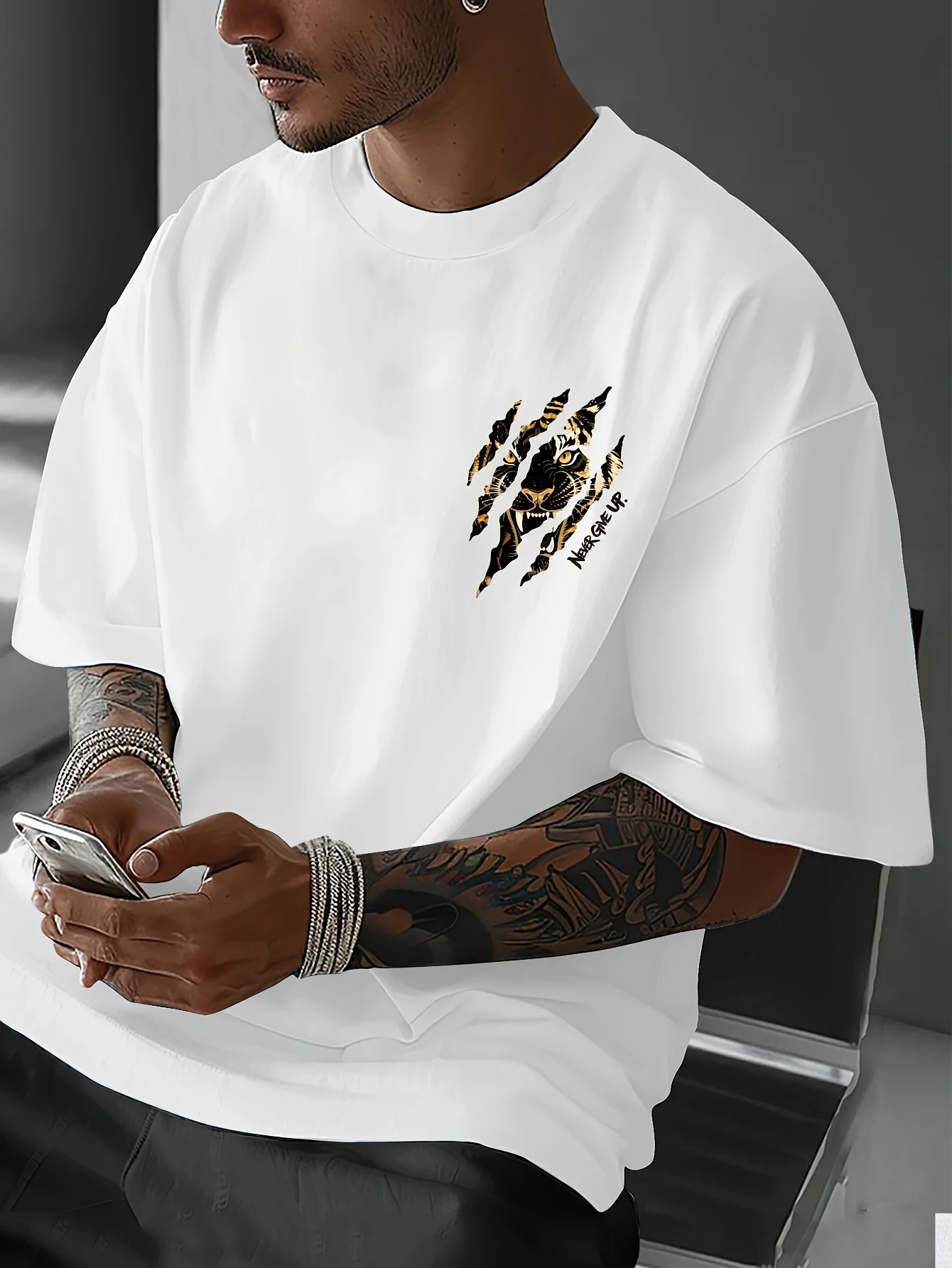 100% Cotton Men Woment T-shirt Summer Autumn Daily Outdoor Sports Party Casual Loose Street Short Sleeve image 4