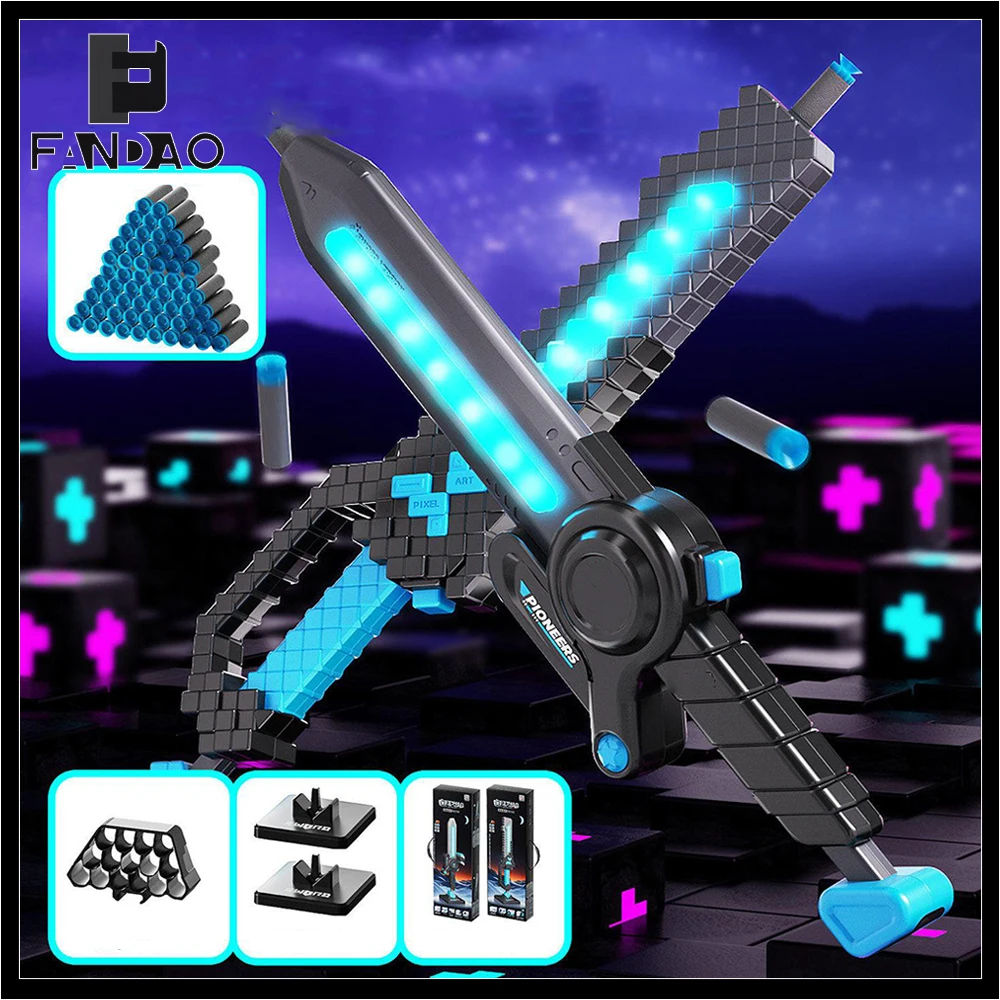 tactical-soft-bullet-lightsaber-gun-toy-edition-foam-dart-gun-soft-bullet-blaster-2-in-1-cool-glowing-sword-for-children-boys