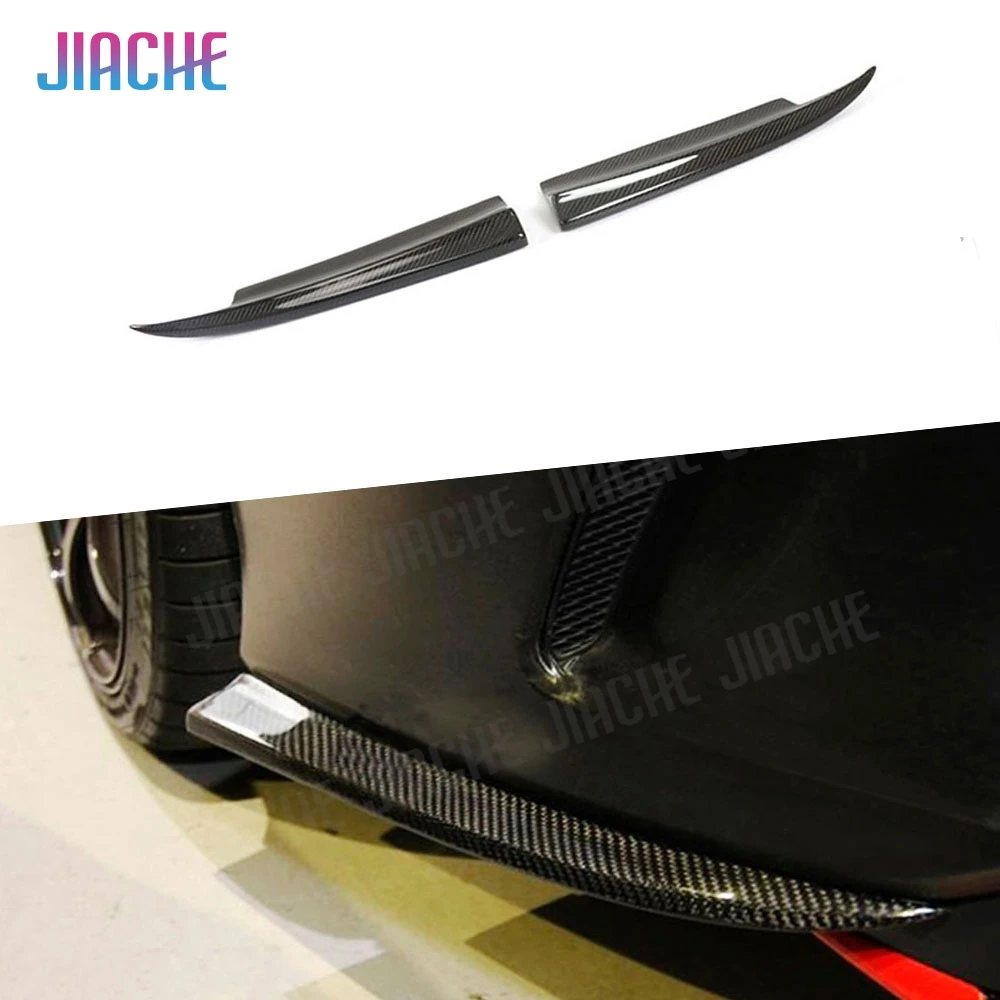 

2Pcs Carbon Fiber FRP Rear Bumper Lip Diffuser Splitters Spoiler For Mercedes Benz W117 C117 CLA45 AMG 2013 - 2019 Car Styling