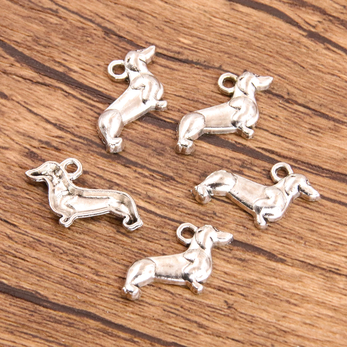 Breloques en alliage mixte pour animaux de compagnie, pendentif lettre Herat, bijoux exécutifs, bricolage fait à la main, bassin de pattes de chien, 13 styles, 20 pièces