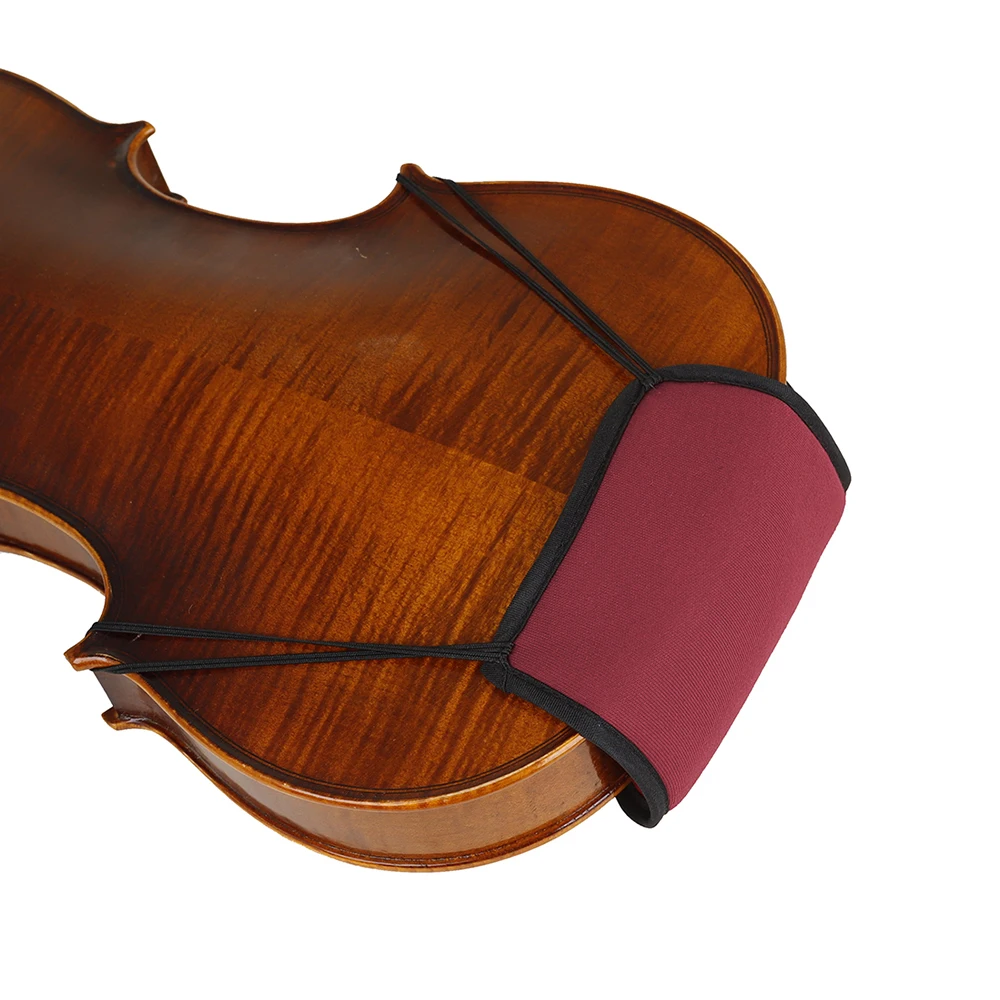 Violin Chin Shoulder Rest Soft Flannel Pad Sponge Cover Protector 4/4 3/4  Fiddle Multi-color Musical Instrument Accessories