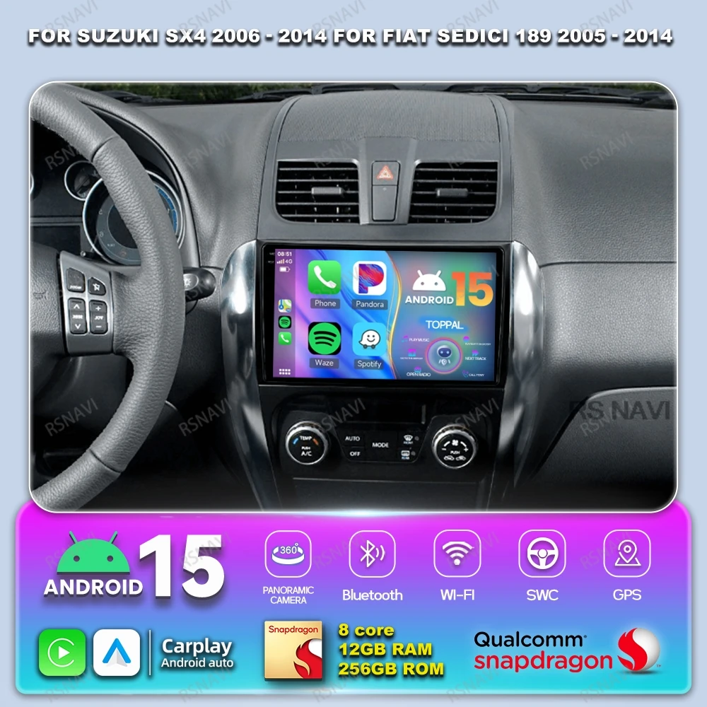 Android 15 Car Radi…