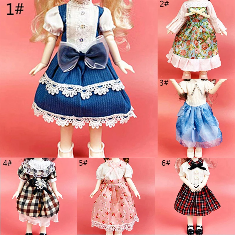 1set 1/6 bjd Puppen kleider verkleiden sich 30cm Puppen kleider Multis tyles wechselndes Ankleide spiel Puppen outfit Kinder DIY Spielzeug