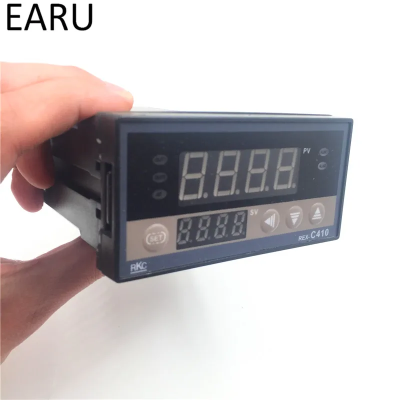 Digital PID Temperature Temp Controller RKC REX-C410 48*96mm Horizontal, Input thermocouple K,PT100,J Relay Output for heat