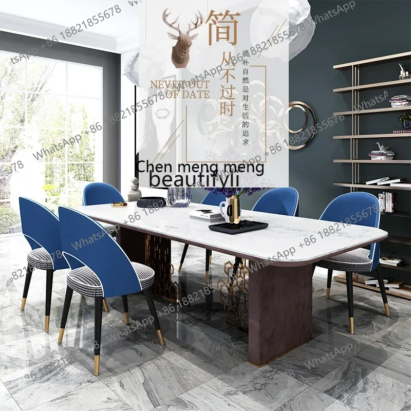 D178 Nordic Solid Wood Light Luxury Dining Chair Metal Fabric Backrest Cosmetic Chair Leisure Living Room Desk Chair