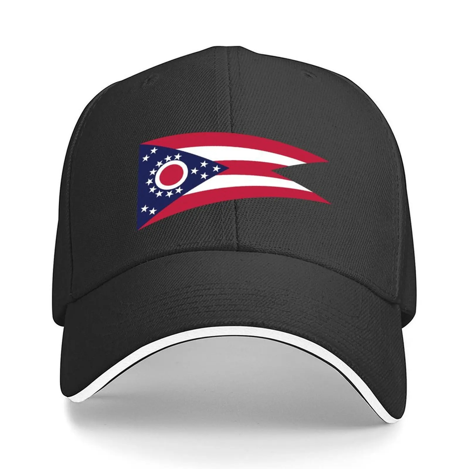 

Ohio State Flag Baseball Cap Military Tactical Cap dad hat Golf Cap Trucker Hats Man Women's