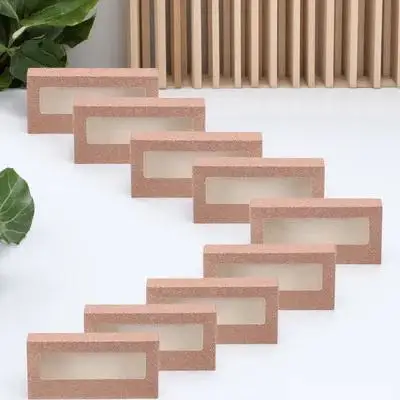 Boîtes à faux-cils, 20 pièces, couvercle Transparent, mallette de rangement, organisateur de cils Portable, conteneurs d'extension de cils