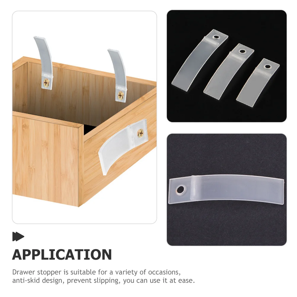 200-個の-pvc-引き出しストッパー-クリアノンスリップキャビネットストッパー-ドレッサー引き出し交換用プラスチックガイド-頑丈で錆びにくい