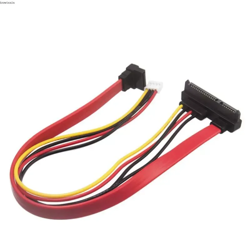 for Computer Power Supply PH2.0 Small 4PIN SATA Transfer Integrated Hard Disk Optical Drive Data Cable 7+15P Power Cable