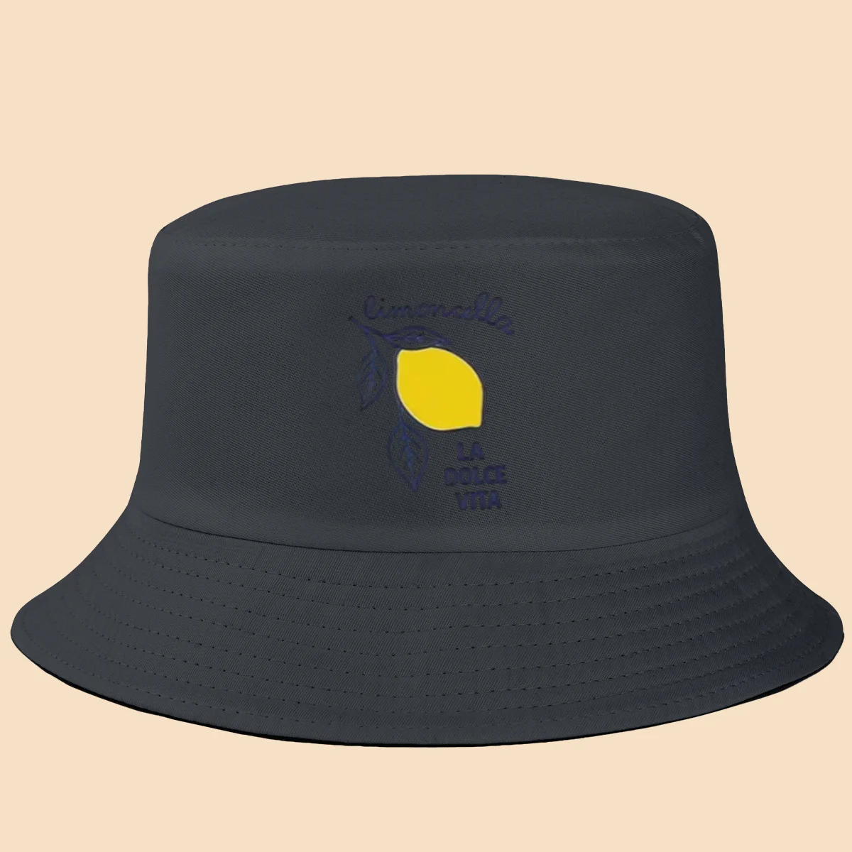 1pc Lemon-Themed Creative Abstract Print Bucket Hat, Trendy and  Design. A Stylish Street Hat for Men and Women, a Casual Hat fo