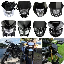 For Suzuki DR650 DRZ RM RMZ RM-Z 650 125 250 450 TE TX Universal Dual Sport Motorcycle Headlight Dirt Bike Head Lamp Motocross